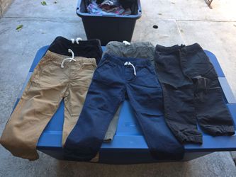Lot of 4 Toddler Boys Jogger Pants