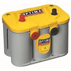 Optima Car Battery Yellow Top