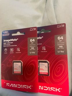 SanDisk ImageMate 64GB SDXC UHS-I Card – 2 Pack