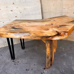 Live edge coffee table