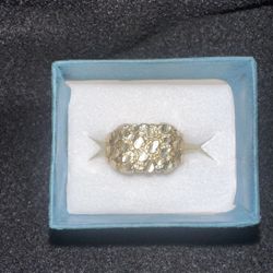 10k Nugget Ring