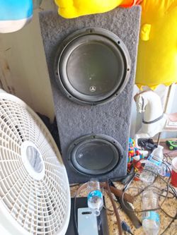 Jl audio subs 10"