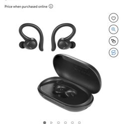 onn. True Wireless Headphones with Charging Case, Black, AAABLK100024301 Cost $43 at Walmart Works Perfectly Just Upgraded to $214 Beats Sounds The Sa