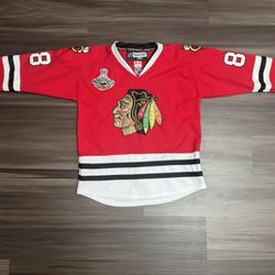 Chicago Blackhawks Patrick Kane #88 Red Stanley Cup 2015 Jersey Men's 48 Medium 