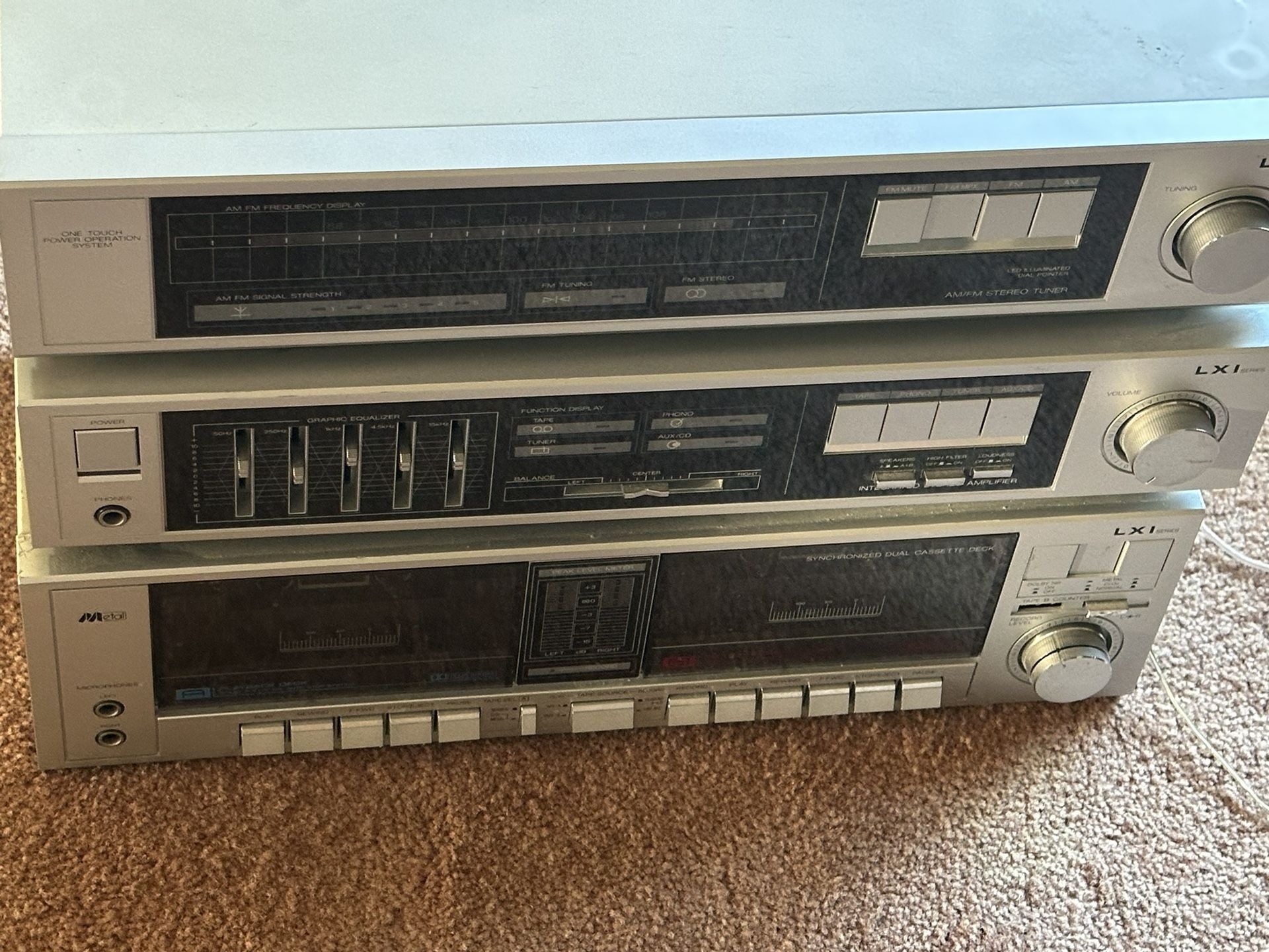 Dual Cassette Stereo System