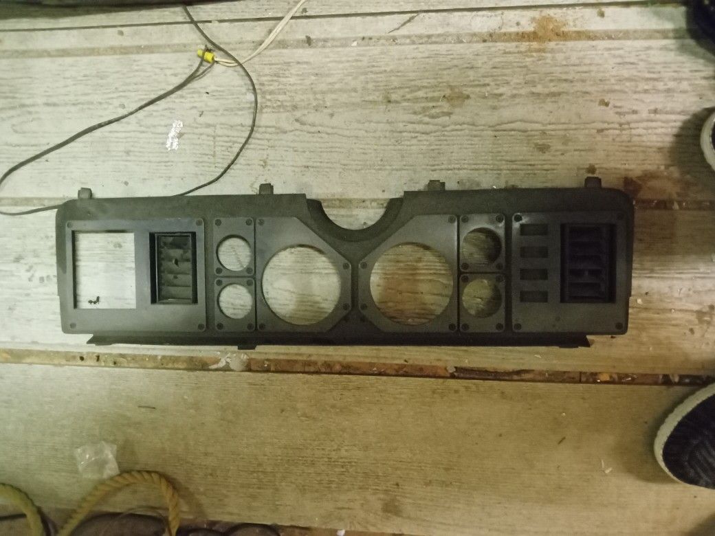 Ford Fox Body Mustang Dash Gauge Cluster Panel Trim