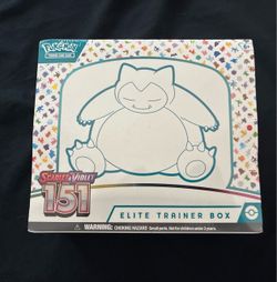 Pokémon TCG Elite Trainer Box Scarlet Violet 151 Sealed ETB
