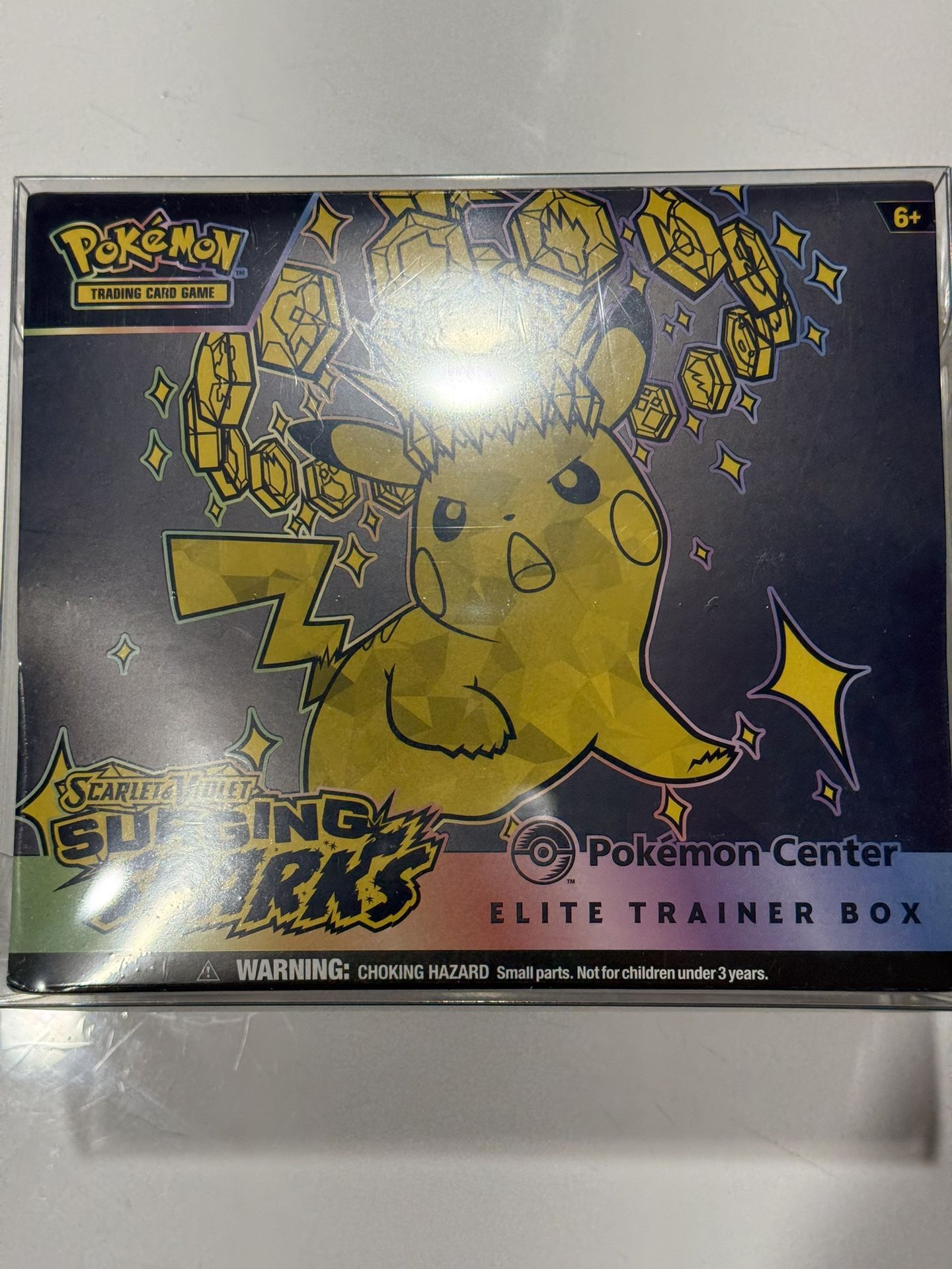 Pokemon Center Surging Sparks ETB