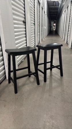 Small Black Bar Stool