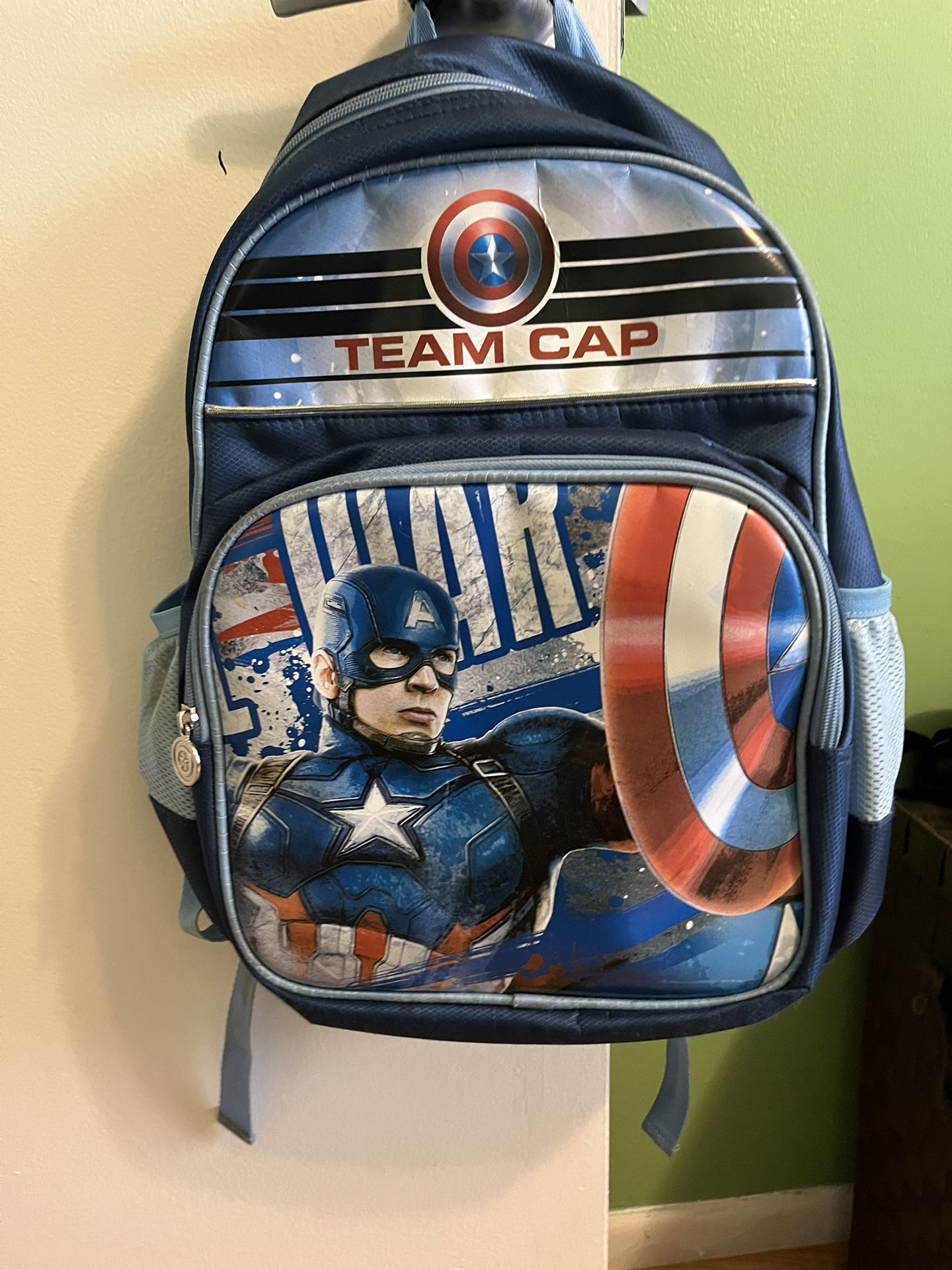 Kids School Back Pack Captain America 