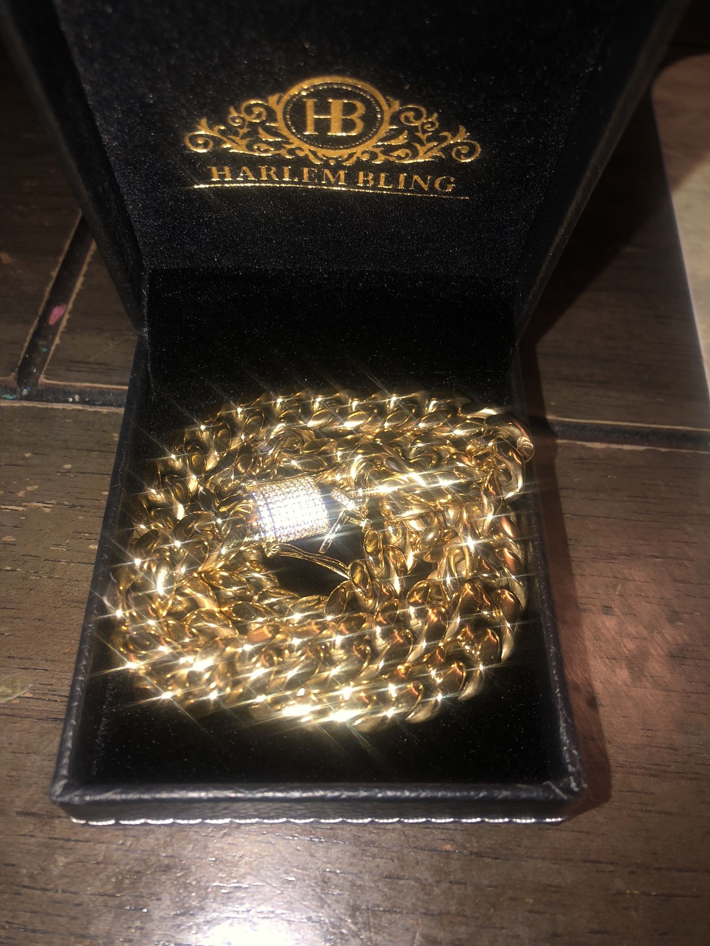 10mm 18in 14k Gold Cuban Chain