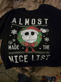 Disney 'Nightmare Before Christmas' Crew Neck Sweatshirt