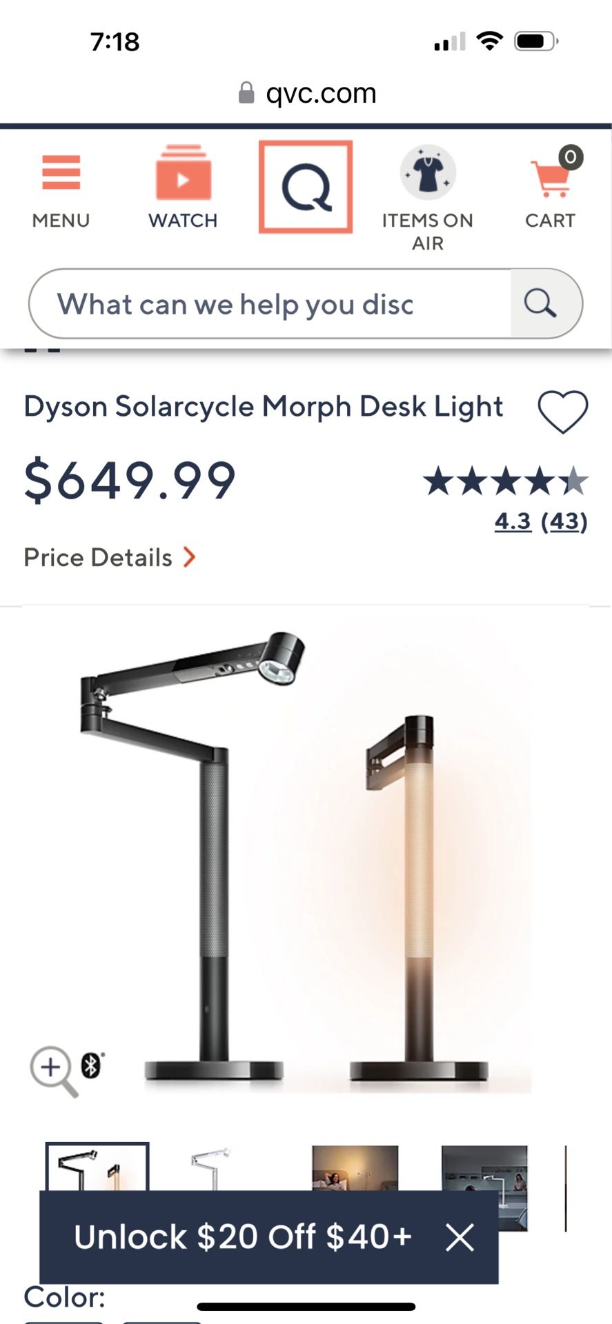 Dyson Desk Light 
