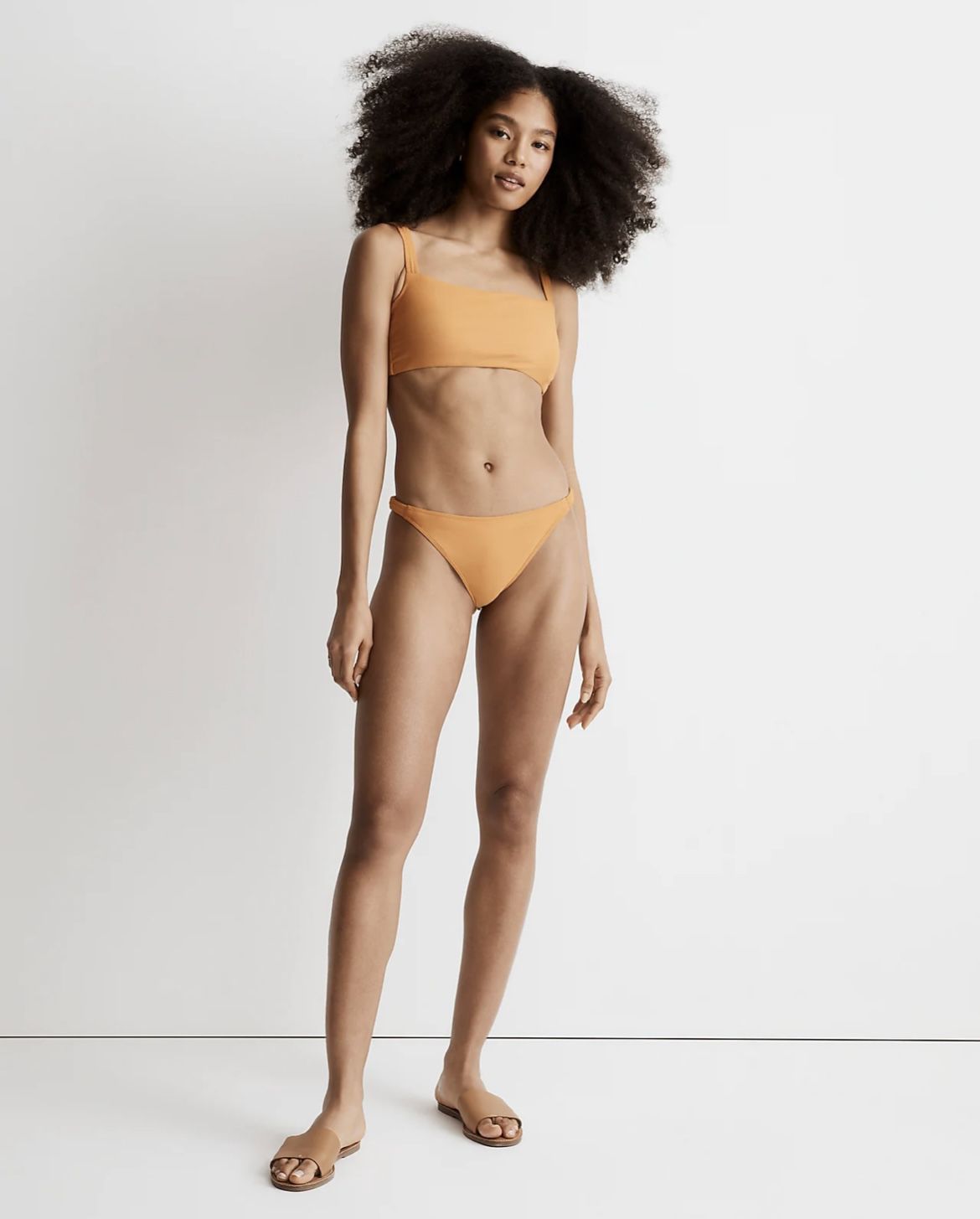 Brand New Madewell Scrunchy Bikini Set, Top Size XS, Bottom Size S