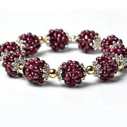 Natural Garnet Healing Bracelet