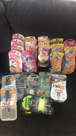 razors $3 each