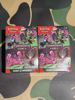 Pokemon TCG Scarlet & Violet Shrouded Fable Booster Bundle