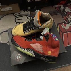 Jordan 5 What The Sz 10.5