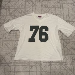 Edikted White Jersey Tee Size Medium