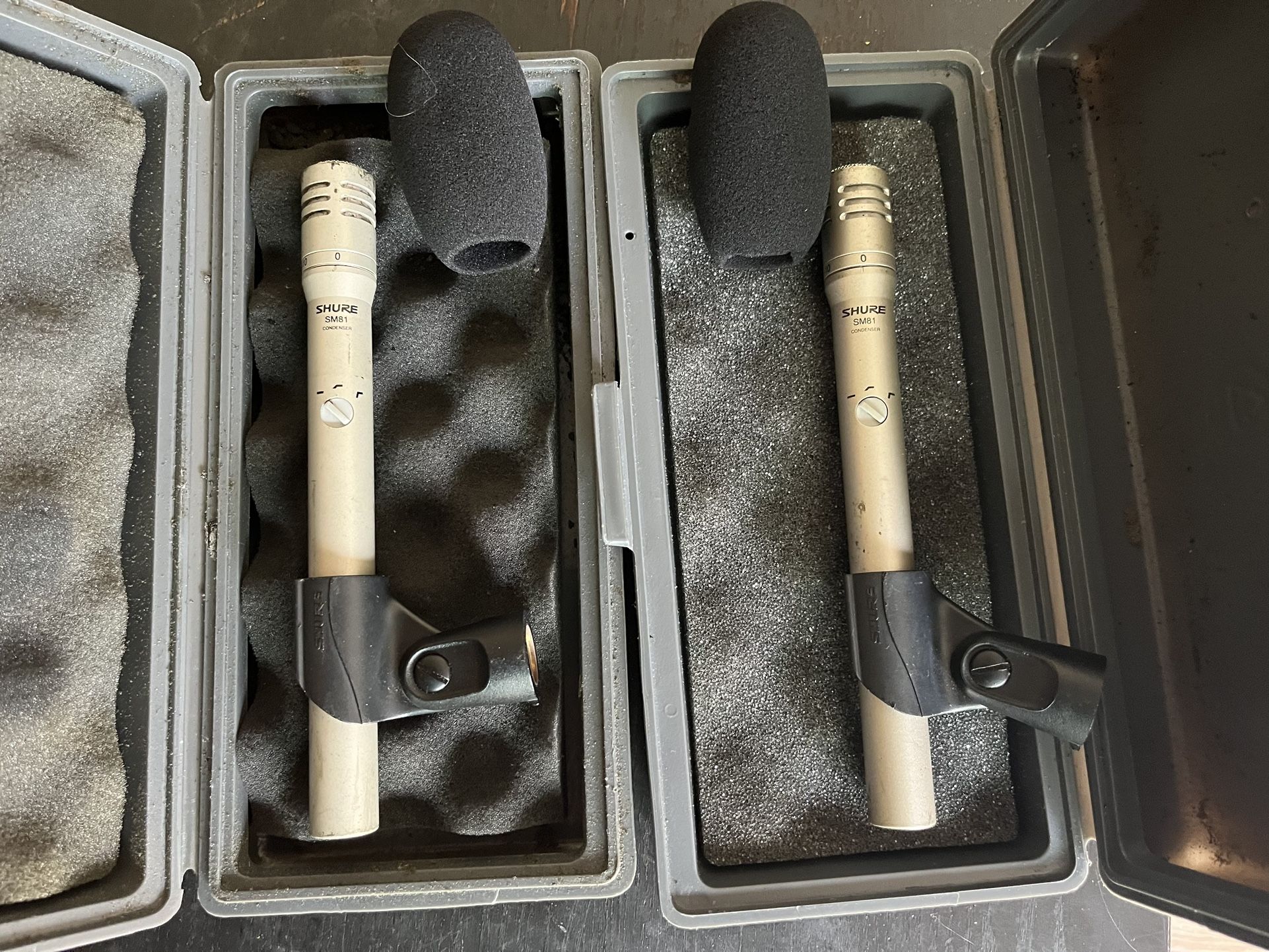 shure sm81 pair