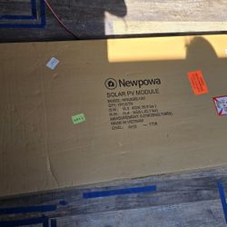 200W Newpowa Solar Panel - Unused In Box