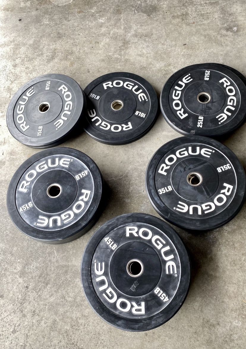 Rogue Bumpers Weights 