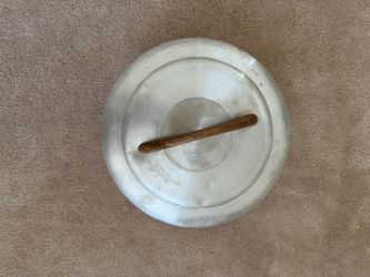 Rare Find! Antique Stainless Steel Cake Cloche with Tray