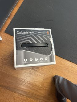 Blackmagic eGPU