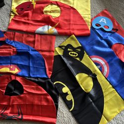 Kids Capes And Masks 