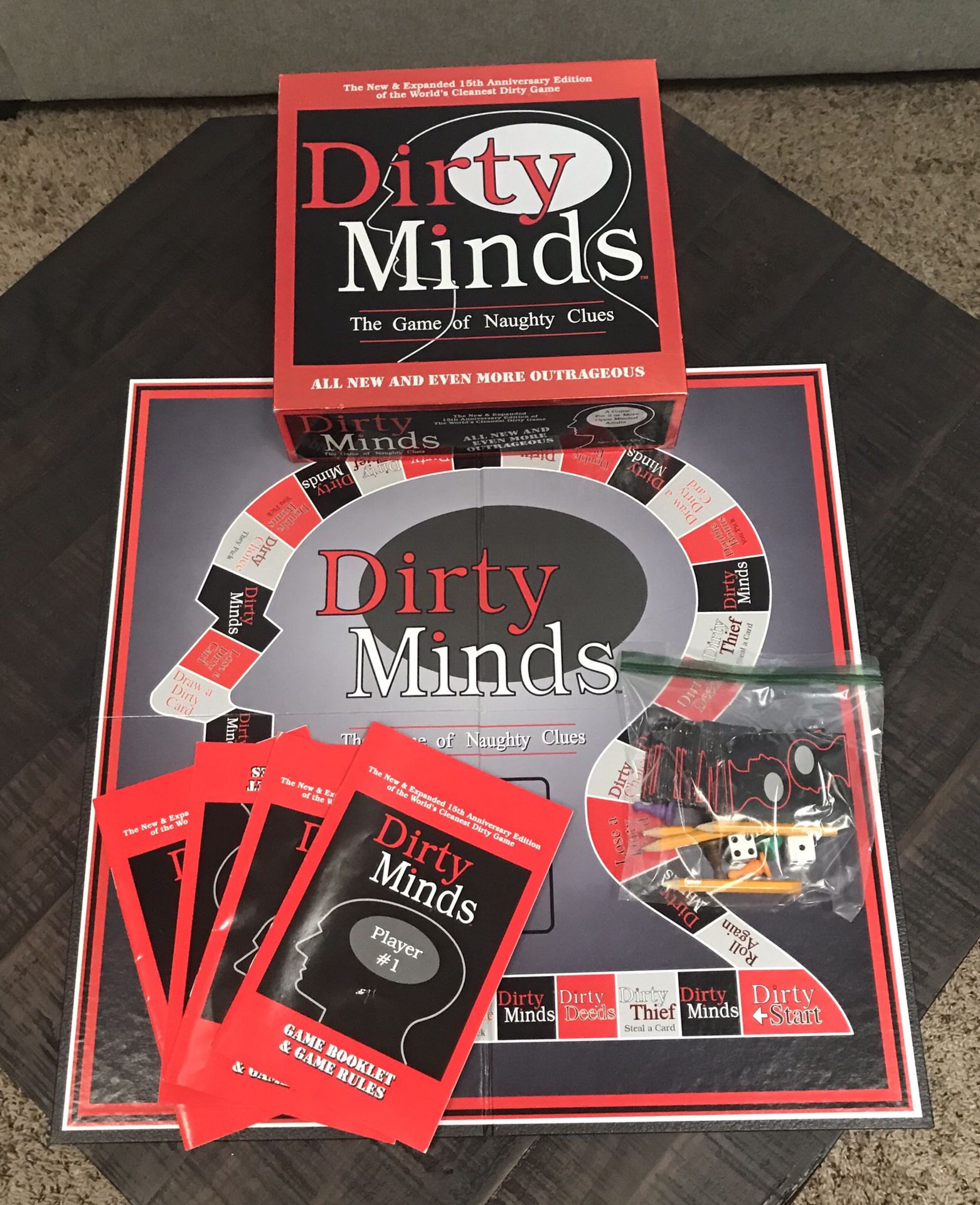 Dirty Minds Board Game Complete