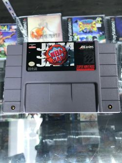 NBA Jam SNES $15-$20 Each Gamehogs 11am-7pm