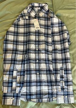 Uniqlo Extra Fine Cotton Plaid Button Down
