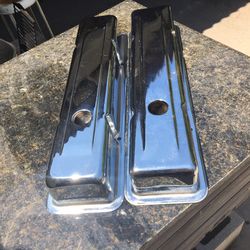 Chrome Small Block Chevy Valve Covers V8
