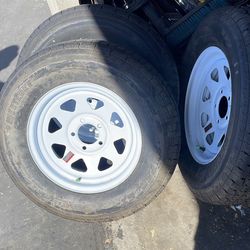 Trailer rims brand new