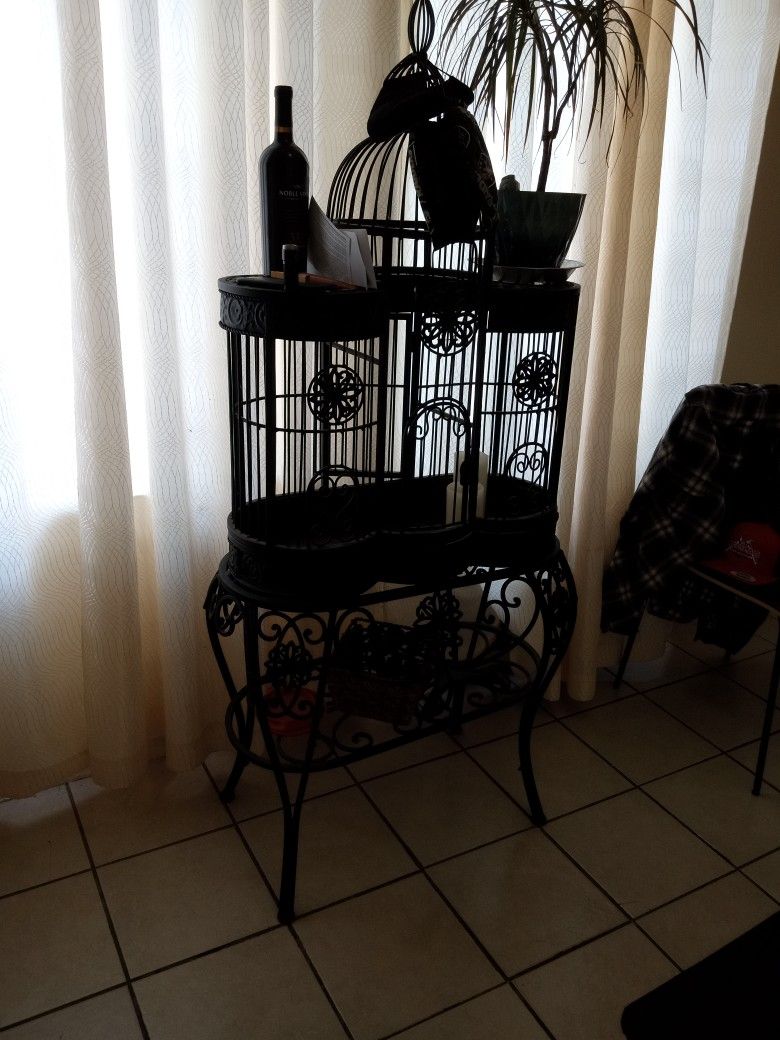 Vintage Antique Bird Cage 