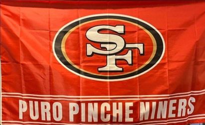49ers Puro Pinche Flag 5ftx3ft $20 Firm On Price