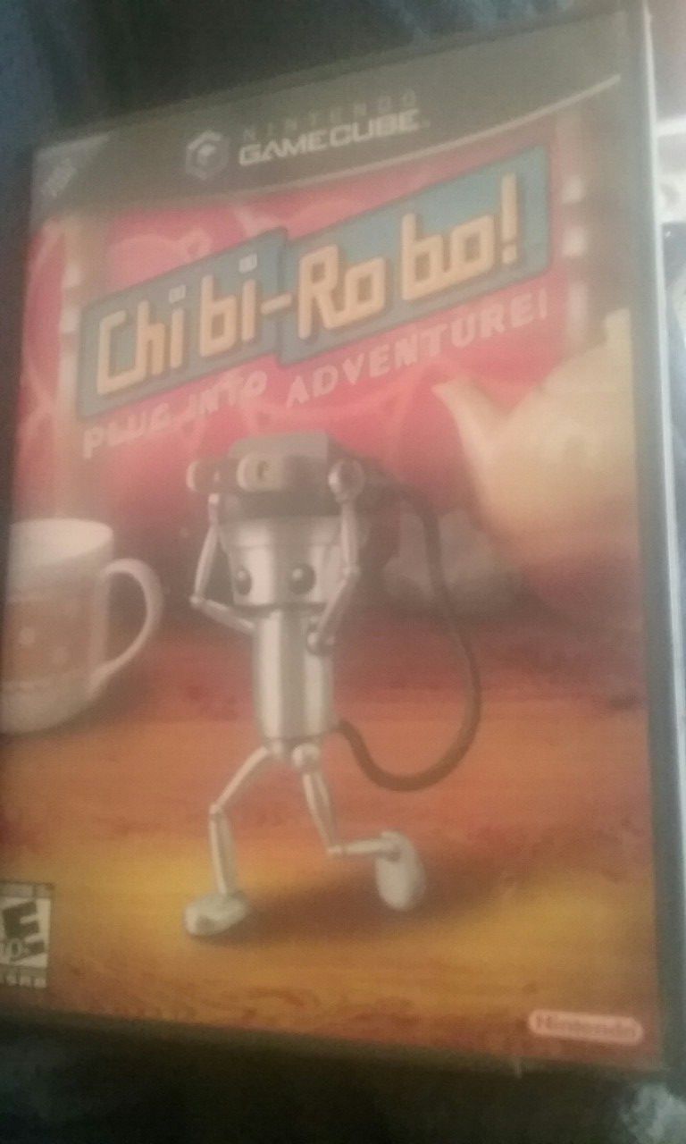Chibi Robo GameCube super rare CIB