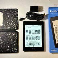 Amazon Kindle Paperwhite (10th Generation ) 8GB, 6”, Black - Good Condition!