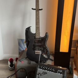 Fender Strat And Amp 