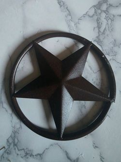 Rustic Texas Lone Star Metal Wall Decor – Western Farmhouse
