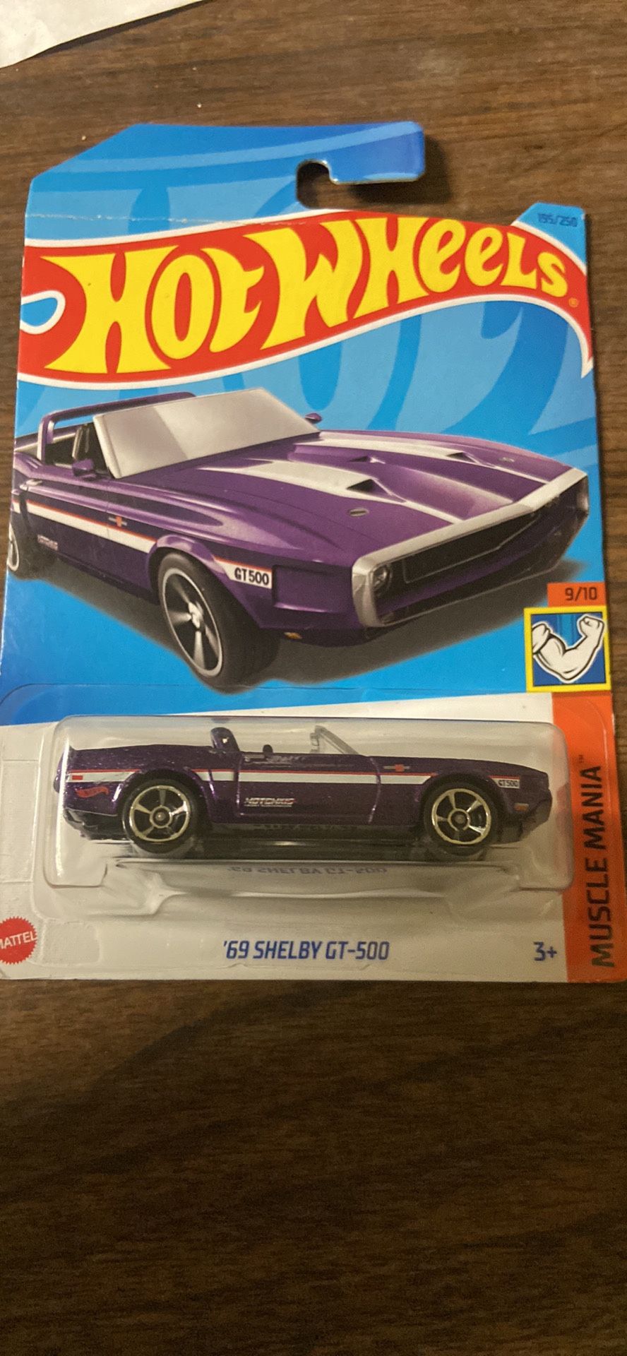 Hot Wheels 2023 69 Shelby GT-500 (Purple) Muscle Mania