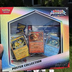 Pokemon Prismatic Evolutions Poster Collection