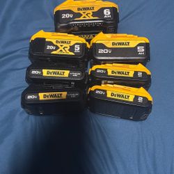 Dewalt batterys
