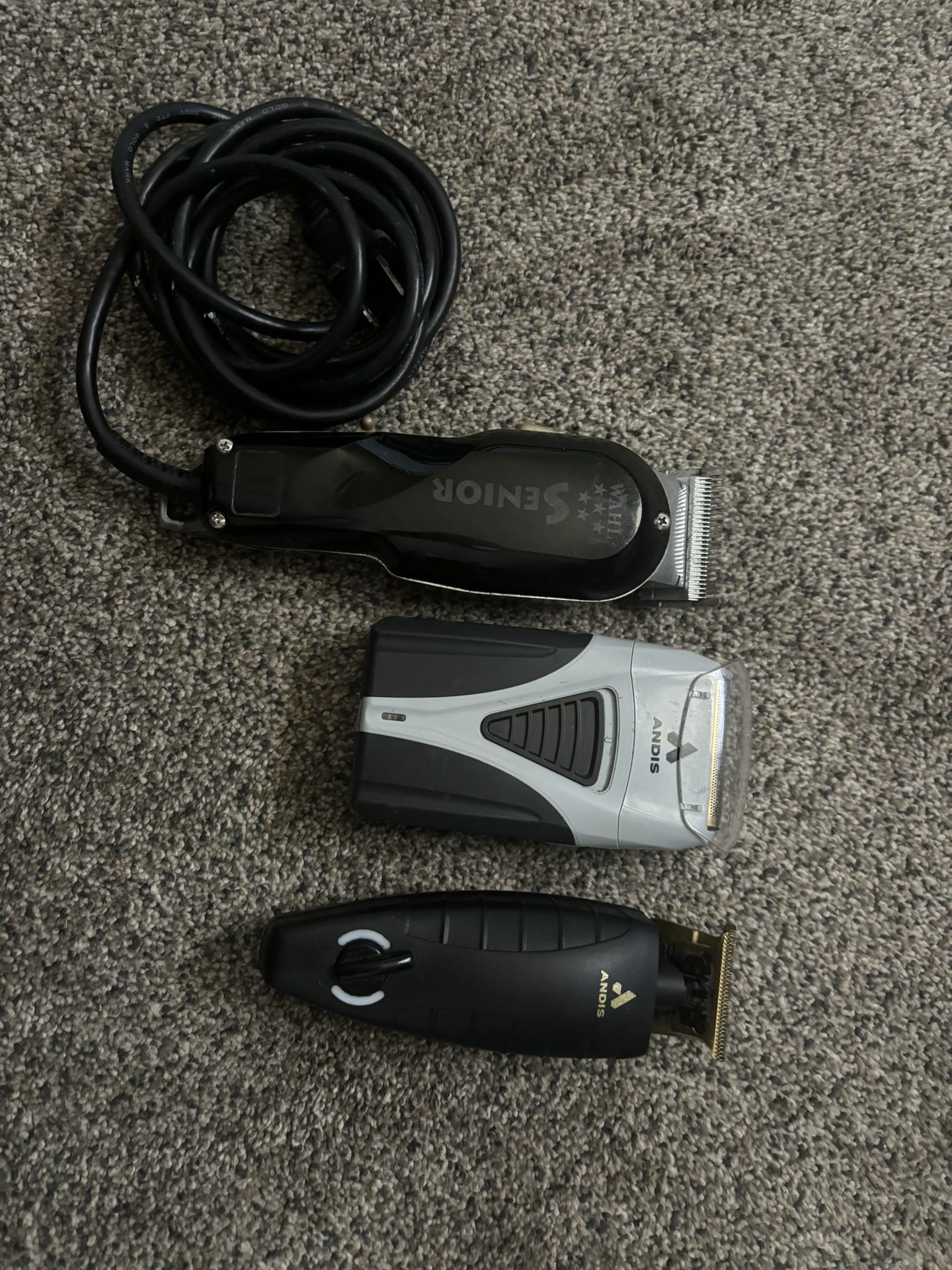 Máquina De Cortar Pelo Clípper Wahl Trimer Andis Shaber Andis