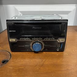 Pioneer Bluetooth Double Din Radio