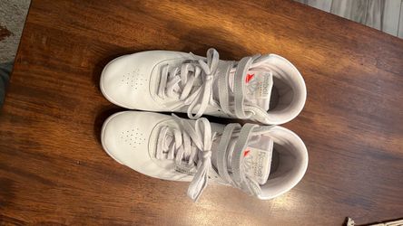 Hi Top Reeboks.  Excellent condition . Non smoking home.