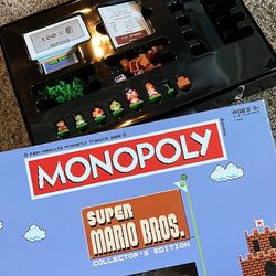 Super Mario Bros. Collector’s Edition Monopoly - Board Game