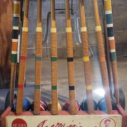 Croquet Set-vintage