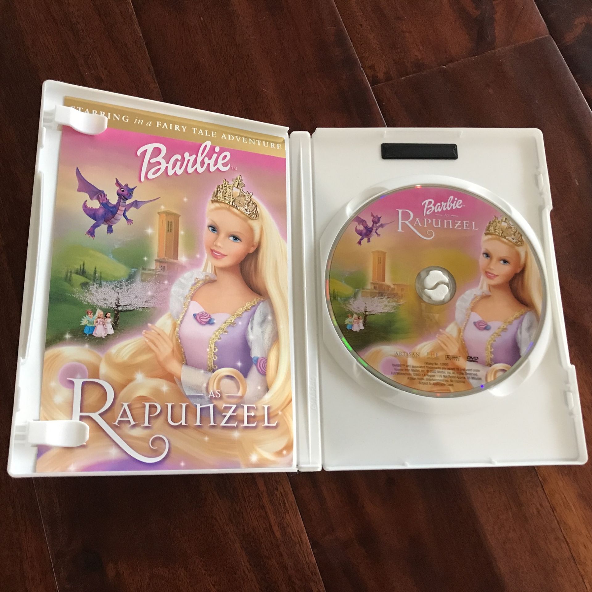 Barbie As Rapunzel DVD