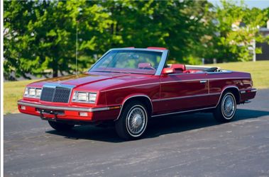 1985 Chrysler Lebaron Convertible